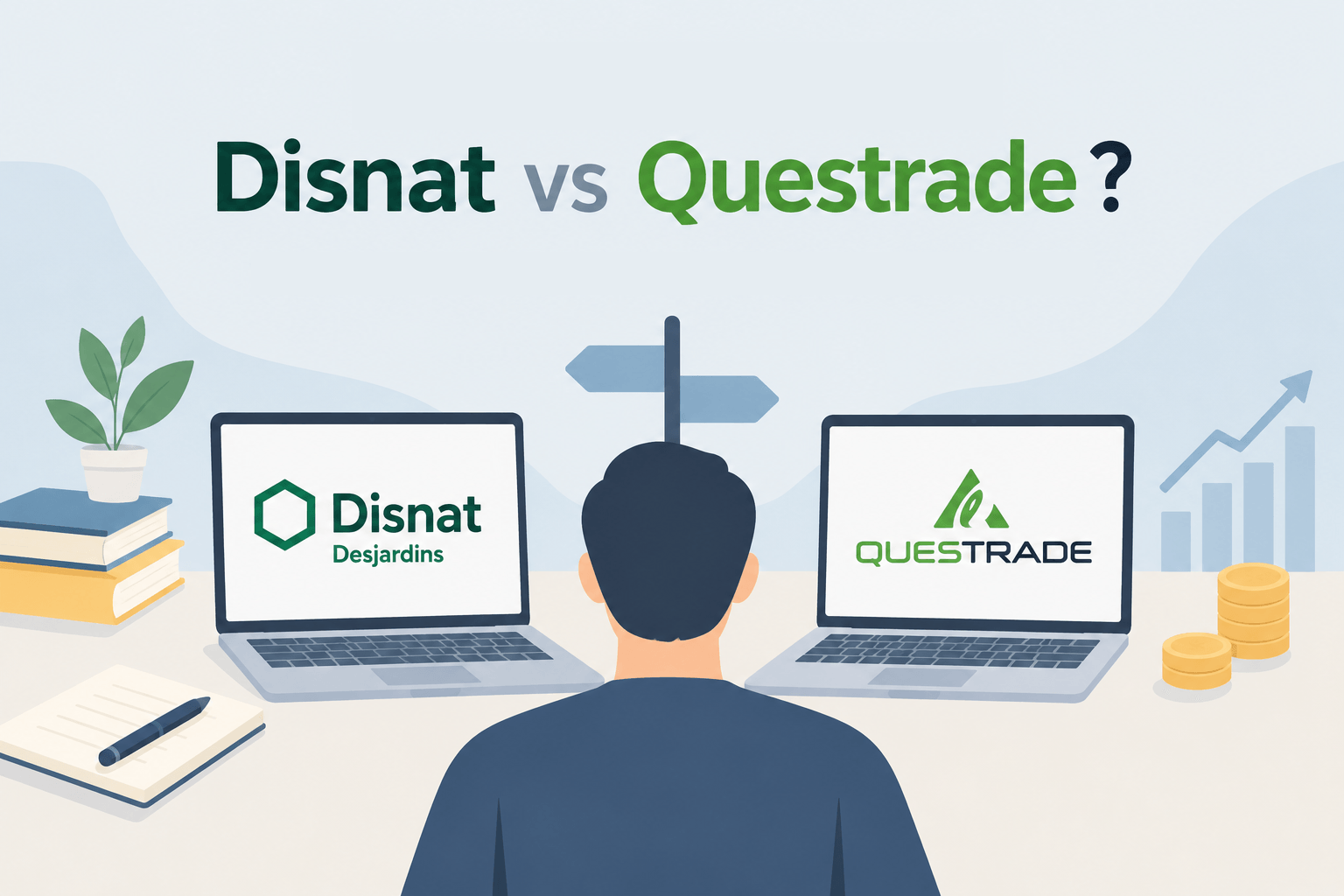 Disnat ou Questrade : mon expérience avec les plateformes de courtage