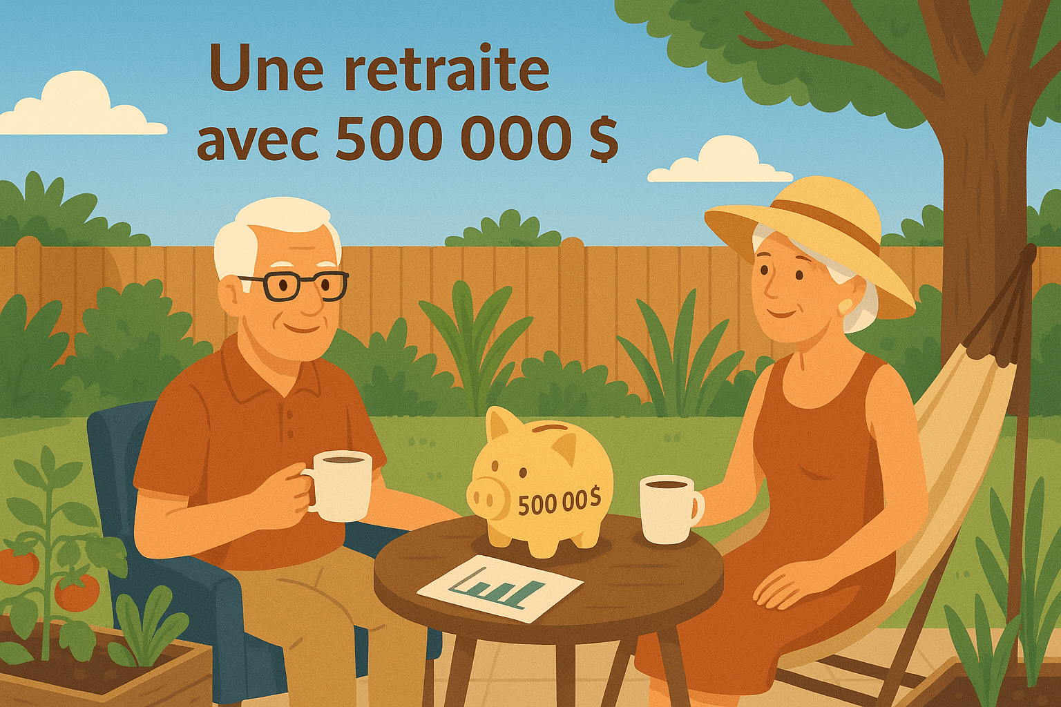 À quoi ressemble une retraite avec 500 000 $?