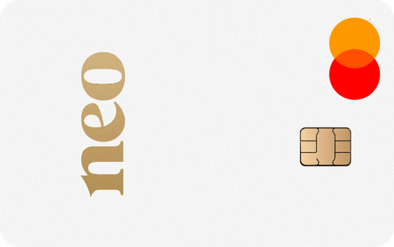 Carte de crédit sécurisé Neo