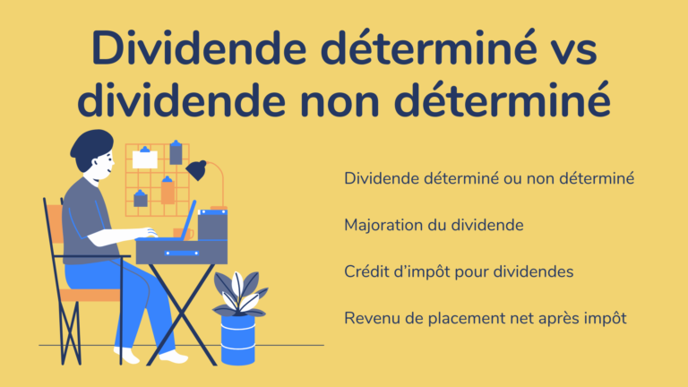 Dividende Déterminé Vs Dividende Non Déterminé - Retraite 101