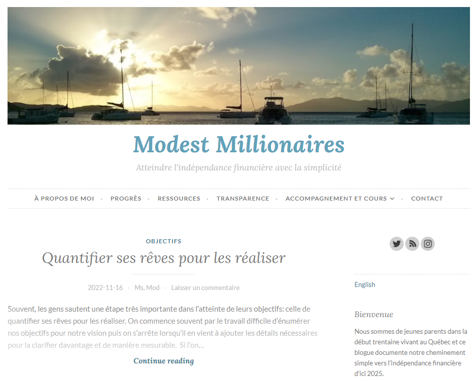 Blogue de Mel – Modest Millionaires