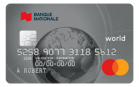 Carte World Mastercard de la Banque Nationale