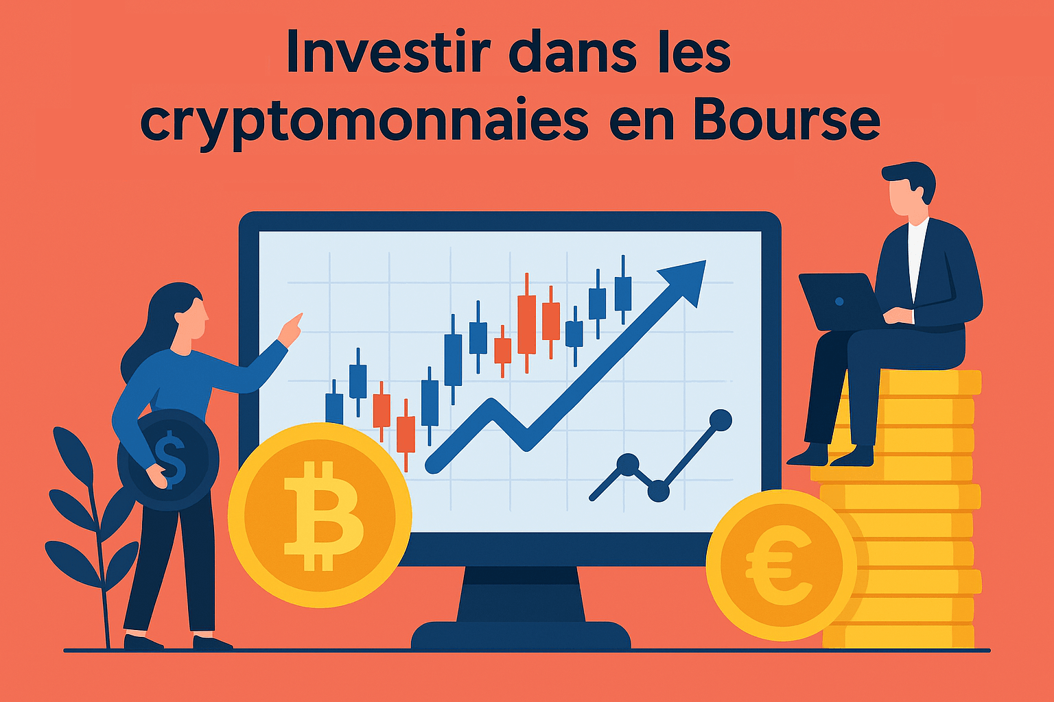Comment investir dans les cryptomonnaies en Bourse