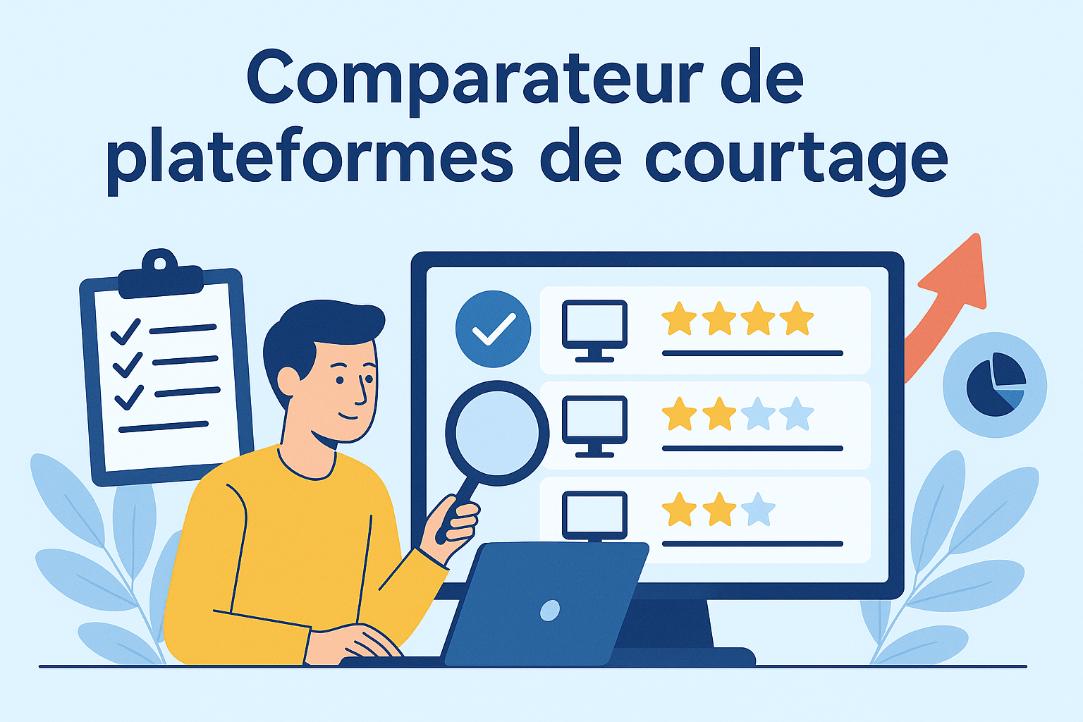 Comparateur de plateformes de courtage