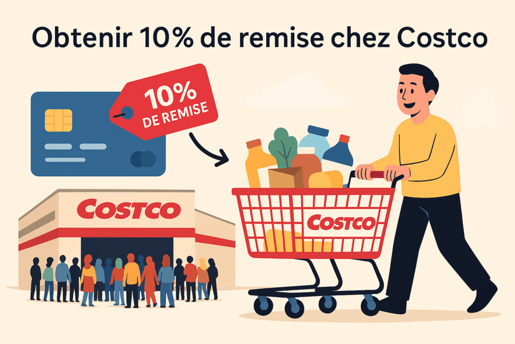 Comment obtenir 10% de remise en argent chez Costco
