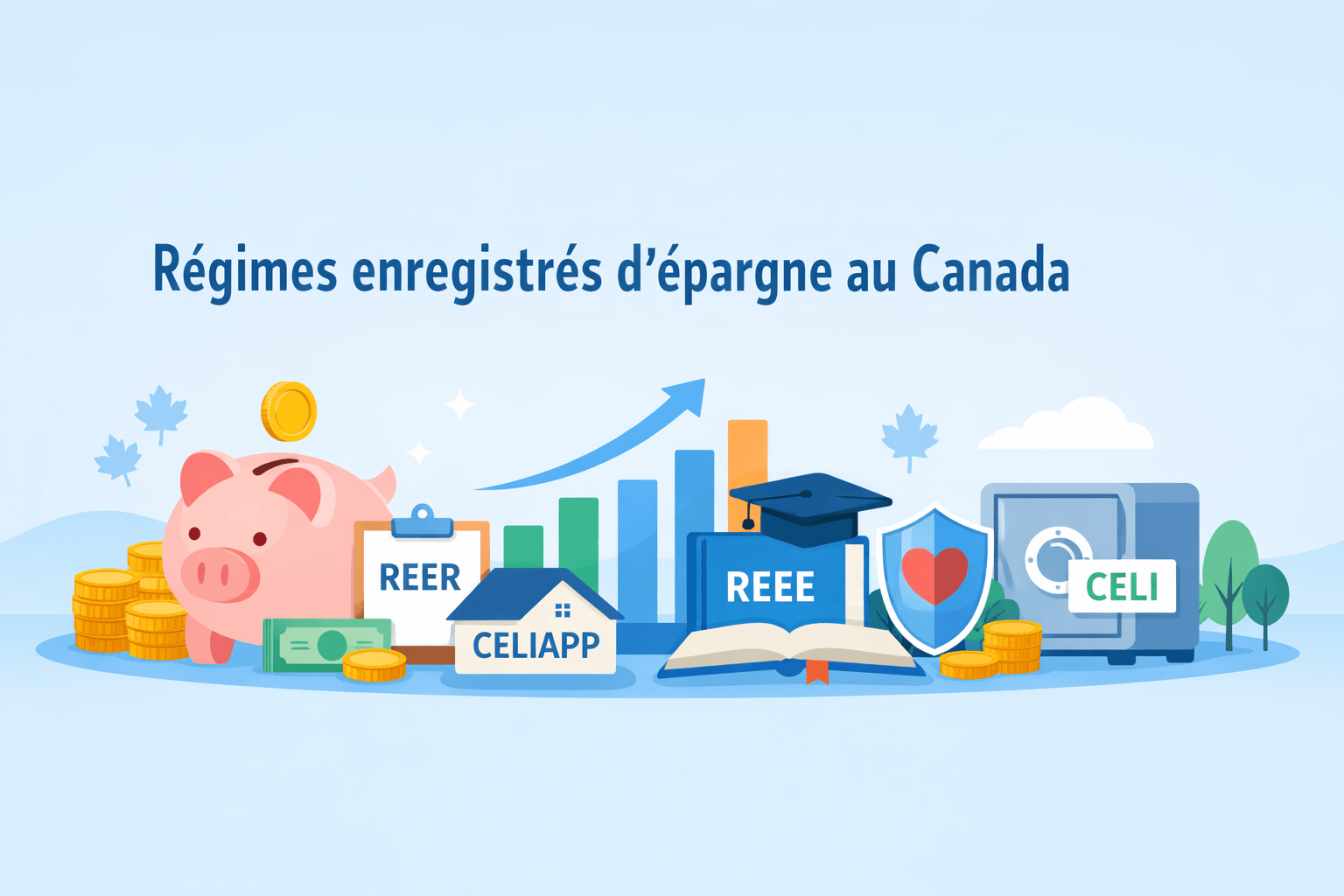 Tout savoir sur les régimes enregistrés d’épargne au Canada