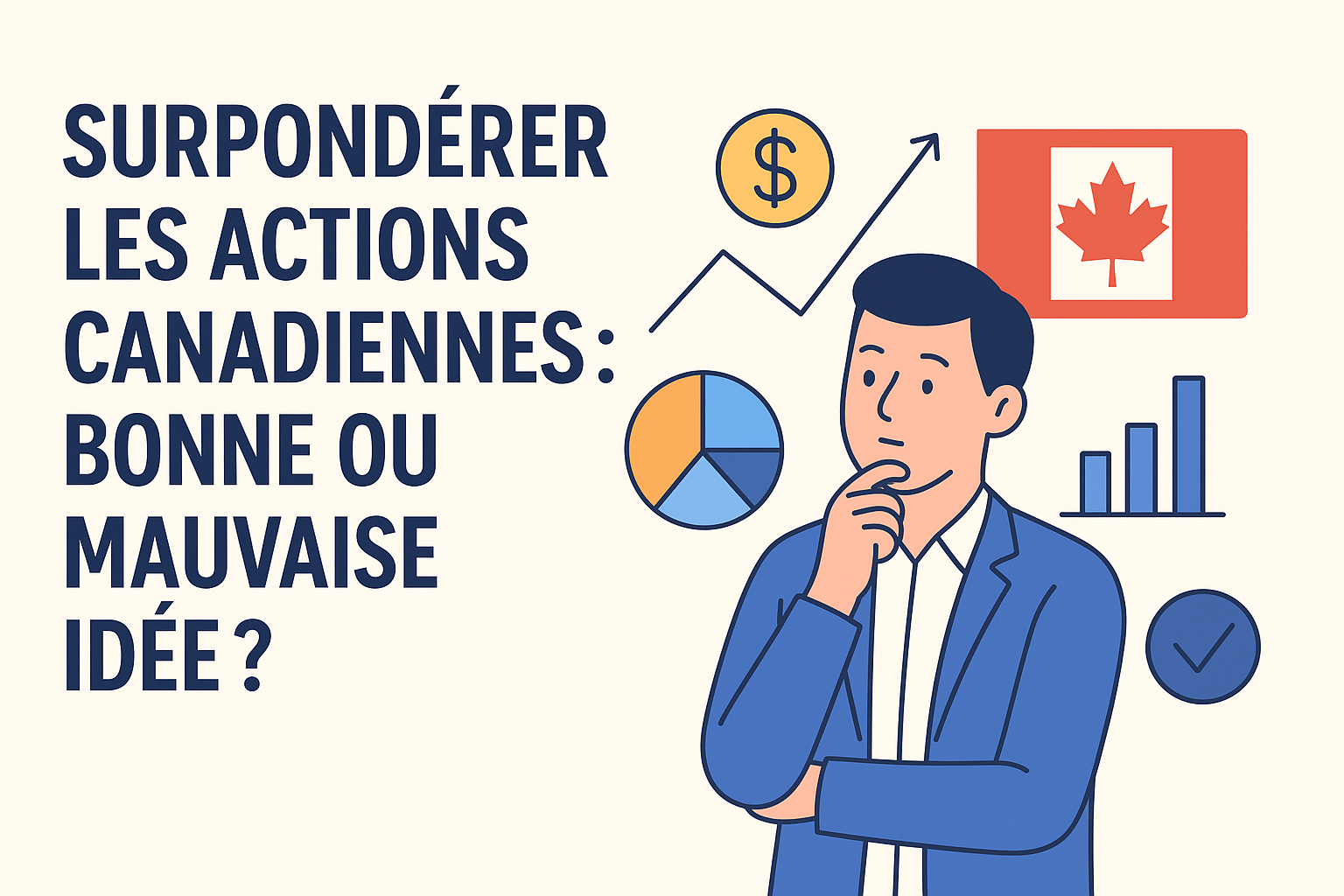 Surpondérer les actions canadiennes : bonne ou mauvaise idée ?