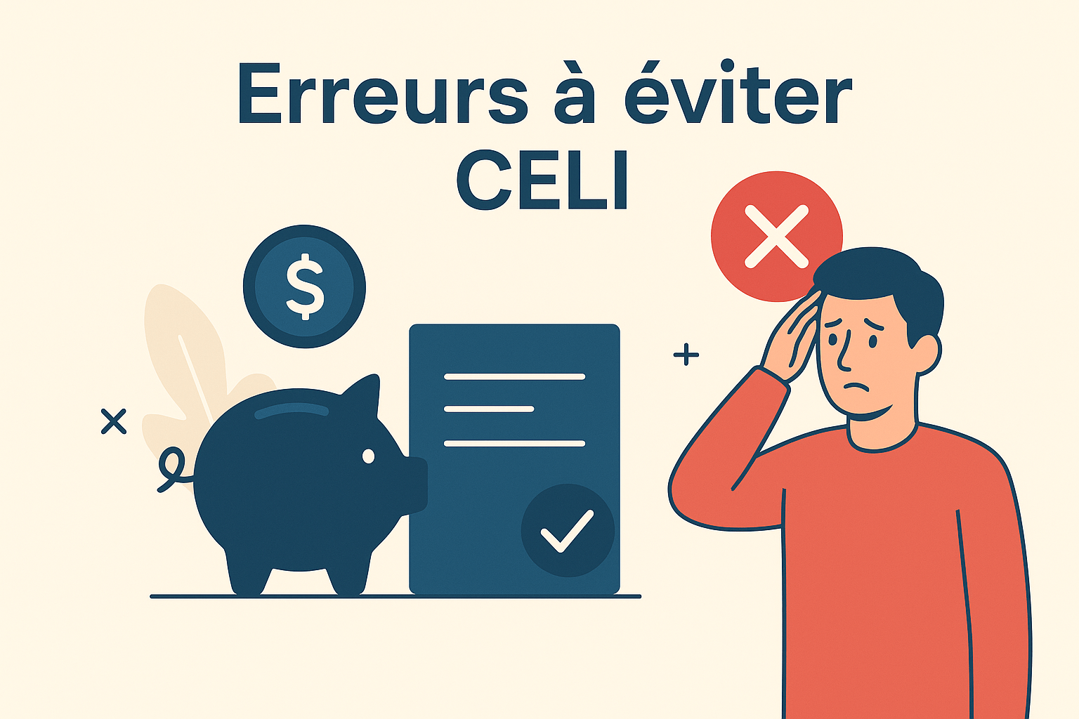 Les erreurs à éviter dans un CELI
