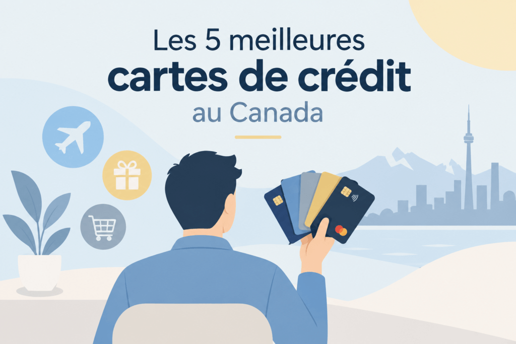 Les 5 meilleures cartes de crédit au Canada en 2026